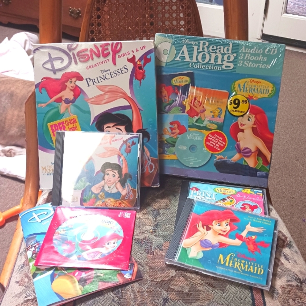 Little mermaid disks